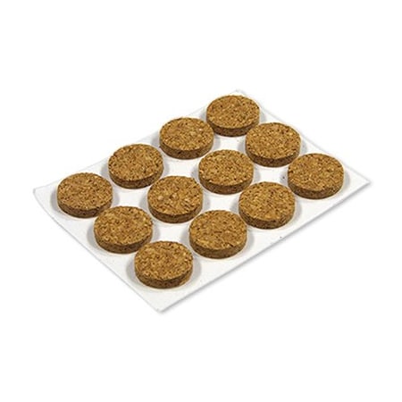 Richelieu TG 12PK 12 Cork Pads 23146TV